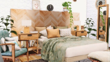 Nora Bedroom by MychQQQ at TSR