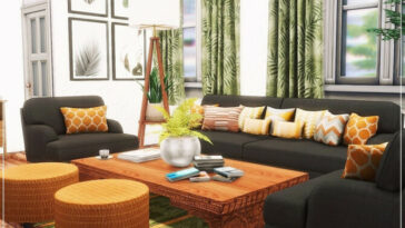 Nora Living Room by MychQQQ at TSR