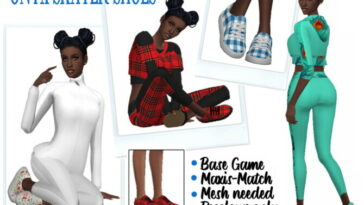 ONYXSIMS’ SKATER SHOES at Sims4Sue
