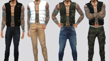 Oetsu Puffer Jacket by McLayneSims at TSR