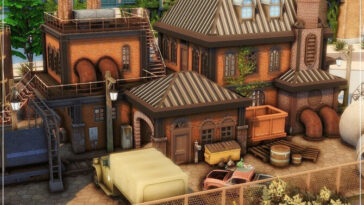 Old Factory as house by MychQQQ at TSR