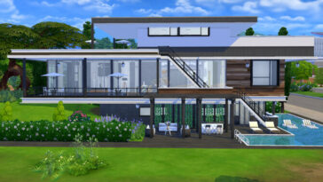Orasari Modern House by autaki at TSR