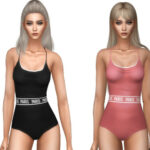Paris Swimsuit by CherryBerrySim at TSR