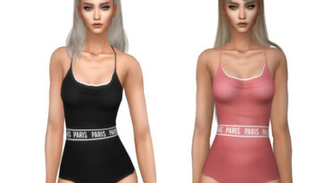 Paris Swimsuit by CherryBerrySim at TSR