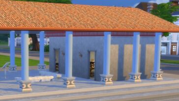 Parmenidh’s School at KyriaT’s Sims 4 World