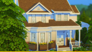 Perfect 100 Baby Challenge House by SpringSims1 at TSR