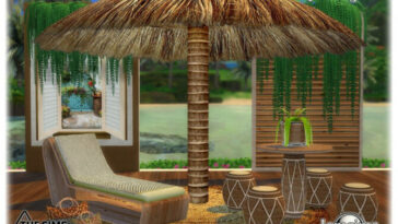 Playa azul Garden by jomsims at TSR