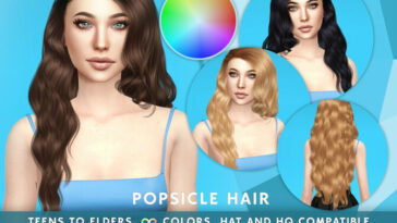 Popsicle COLOR SLIDER (retexture) by SonyaSimsCC at TSR