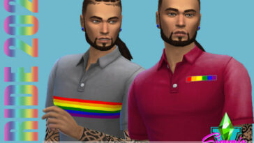 Pride21 Polo by SimmieV at TSR