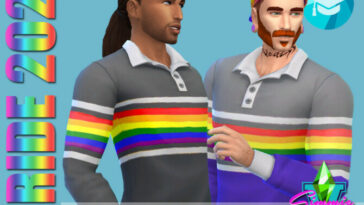 Pride21 Rugby Top by SimmieV at TSR