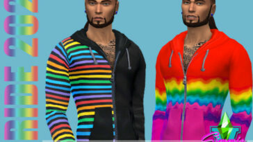 Pride21 Zip Hoodie by SimmieV at TSR