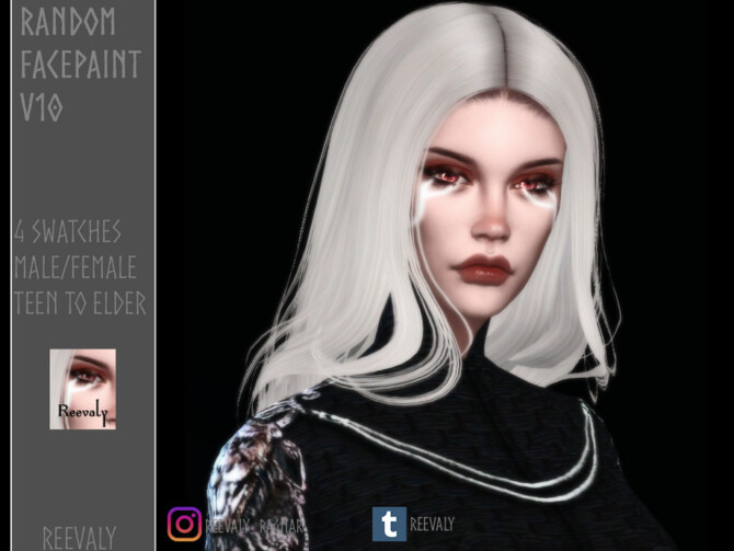 Random Facepaint V10 by Reevaly at TSR