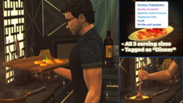 Ravioli Pomodoro New Custom Recipe at Mod The Sims 4