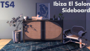 Recolors of Nikadema’s Ibiza El Salon Sideboard at Riekus13