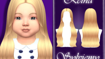 Reina Hairstyle (Toddler) by Sylviemy at TSR