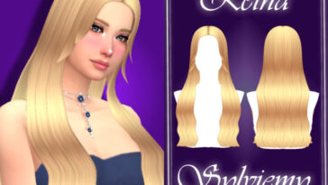 Reina Hairstyle by Sylviemy at TSR