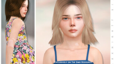 Rene Hairstyle [Child] by DarkNighTt at TSR