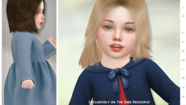 Rene Hairstyle Toddler by DarkNighTt at TSR