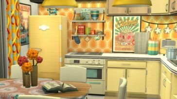 Retro Kitchen by Flubs79 at TSR