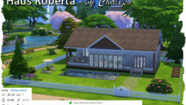 Roberta house by Chalipo at All 4 Sims