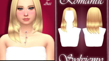 Romantic Hairstyle Set by Sylviemy at TSR