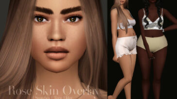 Rose Skin Overlay by MSQSIMS at TSR