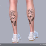 Rose n2 tattoo by ANGISSI at TSR
