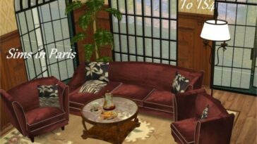 SIP Living Conversion to TS4 by Clara at All 4 Sims