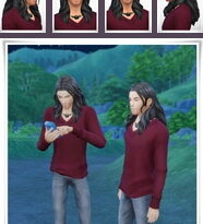 Sal Hair 2 Versions at Birksches Sims Blog