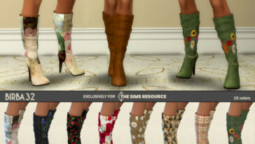 Sandra Boots by Birba32 at TSR