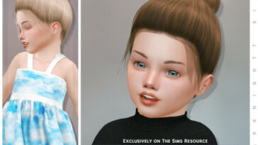 Selah Hair [Toddler] by DarkNighTt at TSR