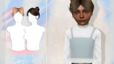 Serendipity (Child Hair) by JavaSims at TSR