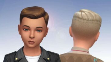 Short Crew Cut Side Part for Boys at My Stuff Origin
