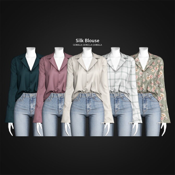 Silk Blouse at Gorilla
