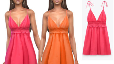 Smocked Summer Dresses by Saliwa at TSR