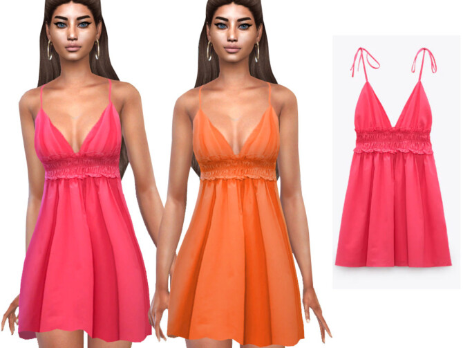 Smocked Summer Dresses by Saliwa at TSR