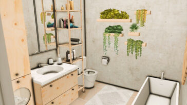 Stonestreet Apartments 4 Bathroom by xogerardine at TSR