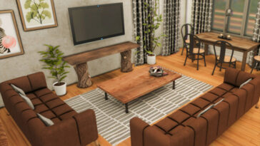 Stonestreet Apartments 4 Living + Dining by xogerardine at TSR