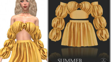 Summer Outfit C426 by turksimmer at TSR
