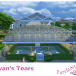 Swan’s Tears – A mythical pool by PurrSimity at Mod The Sims 4