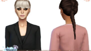 TSMinhSims Evermore Hair Retexture + Child at Shimydim Sims