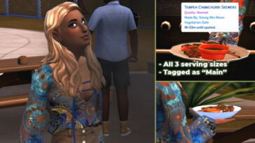 Tempeh Chimichurri Skewers New Custom Recipe at Mod The Sims 4