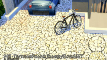 Terrain Paint Bumpy Road SET by matomibotaki at TSR