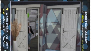 The High Horse Barn Door by Wykkyd at Mod The Sims 4