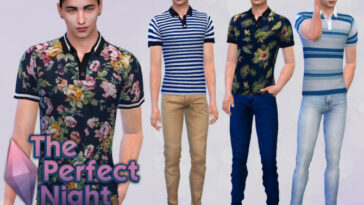 The Perfect Night Casual Polo by McLayneSims at TSR