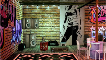 The Perfect Night Club Basement Room by Moniamay72 at TSR