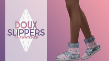 The Perfect Night Doux Slipper Boots by Nords at TSR