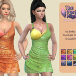 The Perfect Night Dua Lipa dress by Birba32 at TSR
