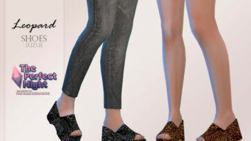 The Perfect Night Leopard Shoes by Suzue at TSR