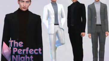 The Perfect Night Lestat Formal Suit by McLayneSims at TSR